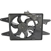 Resim Fiat Doblo Radyatör Fan Motoru Tekli Davlumbazlı 2001--2005 
