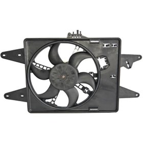 Resim Fiat Doblo Radyatör Fan Motoru Tekli Davlumbazlı 2001--2005 