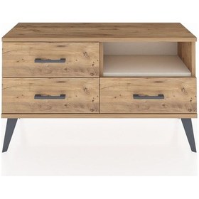 Resim Arges Şifonyer Tek Raflı 3 Çekmeceli 88x30x48 Çam-aytaşı/çam Aytaşı/çam 