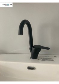 Resim Armour Armatür Banyo Seti 3'lü Siyah Siyah 