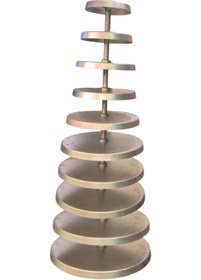 Resim BABAMETAL PASTA MANKENİ BRONZ 7 KATLI | KARE & YUVARLAK SEÇENEKLİ | FIRINA DAYANIKLI | KOLAY TEMİZLİK 