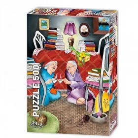 Resim Star Oyun Altın Kızlar 500 Parça Puzzle 