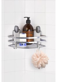 Resim Okyanus Home Krom Lamalı Üçgen Köşelik - 18 Cm Çok Renkli 