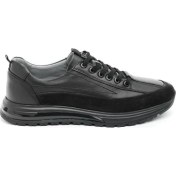 Resim Derinet Comfort Taban Hakiki Deri Erkek Sneaker 