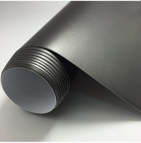 Resim Siyah Mat Yapışkanlı Folyo Çok Amaçlı 120Cm 
