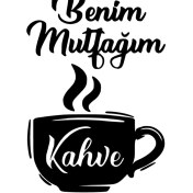 Resim Gmwax Benim Mutfağım Duvar Dekor Sticker 40 x 56 cm 