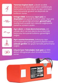 Resim Roborock Q5 Pro Uyumlu Batarya (MAKSİMUM KAPASİTE) 7000mah Pil Robot Süpürge Bataryası (Q5PR52-00) 