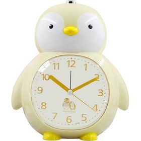 Resim Çocuklar İçin Çalar Saat Sevimli Penguen Gece Lambası Ertelemeli Çalar Saat --- Deniz Mavisi Diğer 