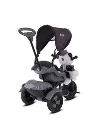 Resim Babyhope 127 Panda Üç Tekerlekli Ebeveyn Kontrollü Çocuk Bisiklet 