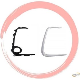 Resim Corolla 2019- Sis Far Çerçevesi Sağ İç-dış Kromlu Oem No: 52125-02401 
