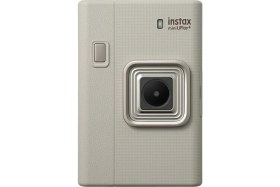 Resim Fujifilm Instax Mini Liplay Plus Hybrid Fotoğraf Makinesi Sand Beige 