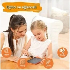 Resim ACR Trade Siyah Çocuk Çizim Tableti 8.5 İnç LCD Grafik Tablet Dijital Kalem ile Eğlenceli Eğitim Aracı 