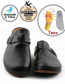Resim awix FLY SOFT Unisex Ortopedik 7 Noktalı Sabo Kaymaz Taban Destekli Doktor, Hemşire, Aşçı Eczacı Terlik 