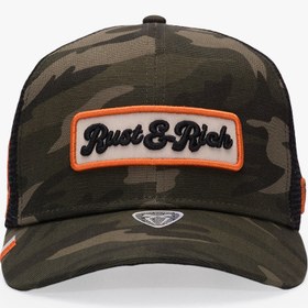 Resim Baseball Cap - Curved Visor - Urban Collection - Kamuflaj - Haki - M-L (60-64 cm) 