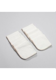 Resim Bistyle Organik 28x28 10'lu Penye Mendil 90101 Ekru Ekru 