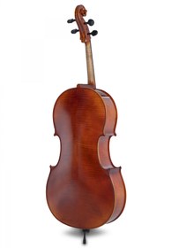 Resim Gewa GS4020611121 Ideale VC2 Çello (4/4) | Flamed Maple Arka Kapak Profesyonel Görünüm 