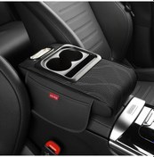 Resim Sunshine011 Xuanhuang Multifonksiyonlu Konsol Organizer Ve Kolçak Yastığı Black Cep Telefon Tutucu 