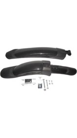 Resim Monero Mtb Çamurluk Siyah-Gri 