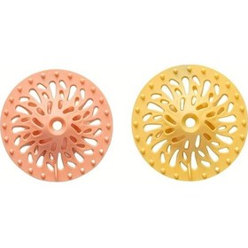 Resim Elmpaly 2 Adet Sarı Turuncu Saç Tıkanıklığı Önleyici Duş Lavabo Filtresi 