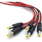 Resim Ayfekam 30'lu Cctv Güvenlik Kamera 12 Dc Power Jak Jack- Kalın Kesit 