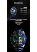 Resim Prestigegoods 8395 Çelik Kayışlı Quartz Erkek Saat Siyah Kahverengi - 3atm Su Geçirmez - Curren Kahverengi 