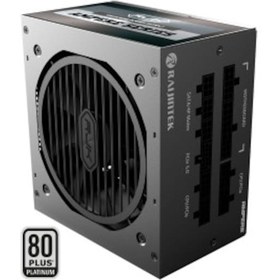 Resim Raijintek Ampere 1000 W 80+ Platınum PCIe 5.0 Full Moduler Siyah Güç Kaynağı Siyah 