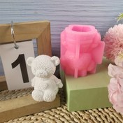 Resim Sevimli Arkadaşlar 3D dekoratif silikon kalıp DIY mum silikon kalıp alçı dekoratif silikon kalıp ev dekorasyonu epoksi reçine kalıp W0056 