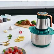 Resim 3,0 L Paslanmaz Çelik Mutfak Robotu, Sebze Hazırlama Için Ideal Çok Renkli Ürün 