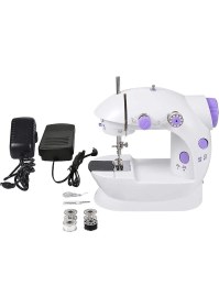 Resim Mini Ev Dikiş Makinesi Pedallı Sewing Machine - Lisinya 