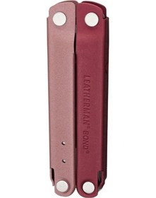 Resim Leatherman Kamp Bond Vişne Renk Çok Amaçlı Pense Bordo 
