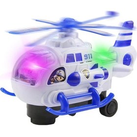 Resim Işıklı Müzikli Etrafında Dönebilen Polis Helikopter Oyuncak 