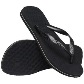 Resim Havaianas Logo Fılette Erkek Terlik 4148756 Siyah 