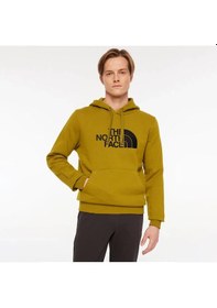 Resim The North Face Drew Peak Plv Erkek Yeşil Kapüşonlu Hoodie Yeşil 