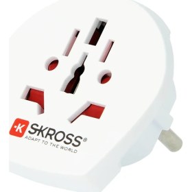 Resim Skross Seyahat Adaptörü Universal / Türk Çevirici Beyaz 1.500.211-E 