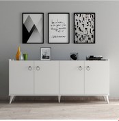 Resim Tanmob Modern Konsol Beyaz - Ksl0101 