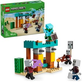 Resim LEGO® Minecraft® Serseri Köylü Çöl Devriyesi 21267 - 7 Yaş ve Üzeri Macera Oyunları Seven Çocuklar için Yaratıcı Oyuncak Yapım Seti (105P) 