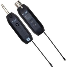 Resim Magicvoice MV-19593 Uhf Kablosuz Mikrofon ve Amfi Aksesuar Set 