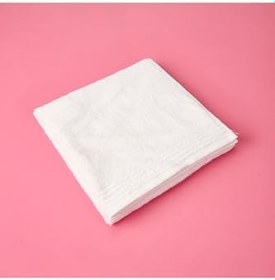 Resim Fly Ayak Havlusu - Beyaz - 50X70 Cm 