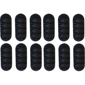 Resim 3b Trend 12'li Set 5 Kanallı Kablo Tutucu Düzenleyici Sabitleyici 