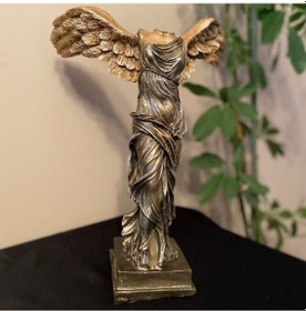 Resim Başsız Melek Antik Mitolojik Nike Heykeli 