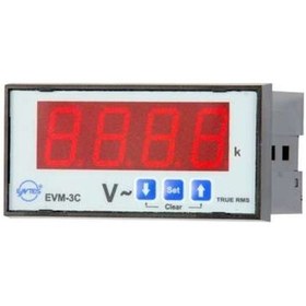 Resim Entes Evm-3c-48 Alarm Kontaklı Voltmetre 