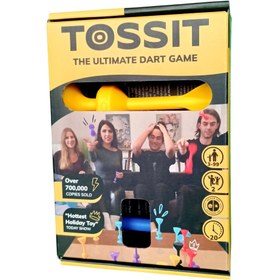 Resim Tossit Silikon Dart - Başlangıç Seti - Mavi-Sarı 