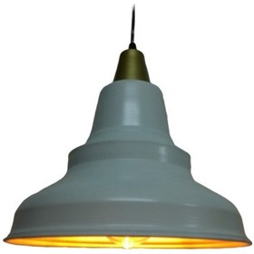Resim Riolight Retro Beyaz Içi Altın Tekli Metal Sarkıt (538294713) 
