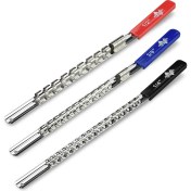 Resim Mena Rise 03968A Ofset Saplı Soket Tutucu Ray, 3 Parça Düzenleyici Set | 1/4, 3/8 ve 1/2 Inç Tahrik 