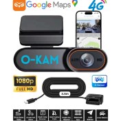 Resim O-kam 2026 4G Araç Içi Kamera ve Görüntülü Araç Takip Sistemi Google Maps 1080P Kamera Gps 