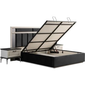 Resim Weltew Home Marmaris Bazalı ve Karyolalı Yatak Odası Takımı 