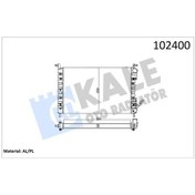 Resim Radyatör Palıo 1.2-1.4 522x359x32 2 Sıra Al Pl Sistem 46548483-46449104 