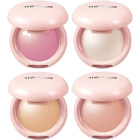 Resim The Saem Glam Perfection Baked Highlighter Aydınlatıcı - PK01 Rose Glare 