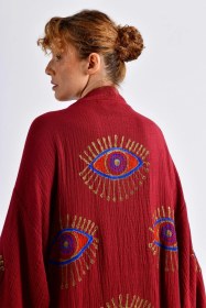 Resim Brandsmithshop Bordo Visionguard Kimono Çok Renkli 