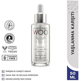 Resim Woo Skin Expert Academy Super Anti Aging Yaşlanma ve Kırışıklık Karşıtı Serum 50 ML 